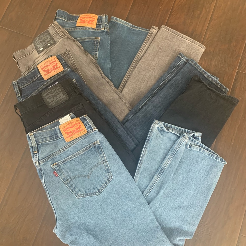 Men’s LEVI 541 jeans W33 L32 -Quantity (5)